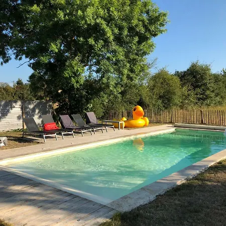 Vakantiehuis Charmante Maison De Campagne Avec Piscine Persac