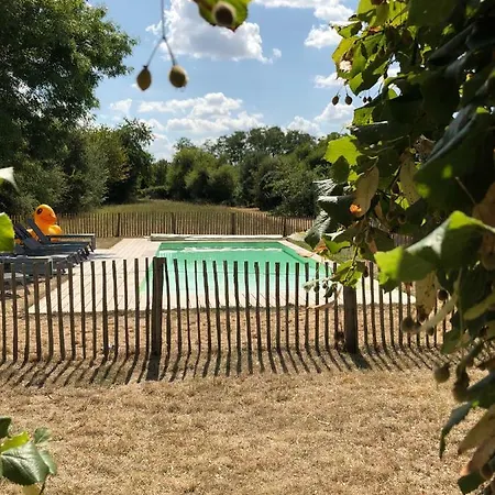 Charmante Maison De Campagne Avec Piscine Persac